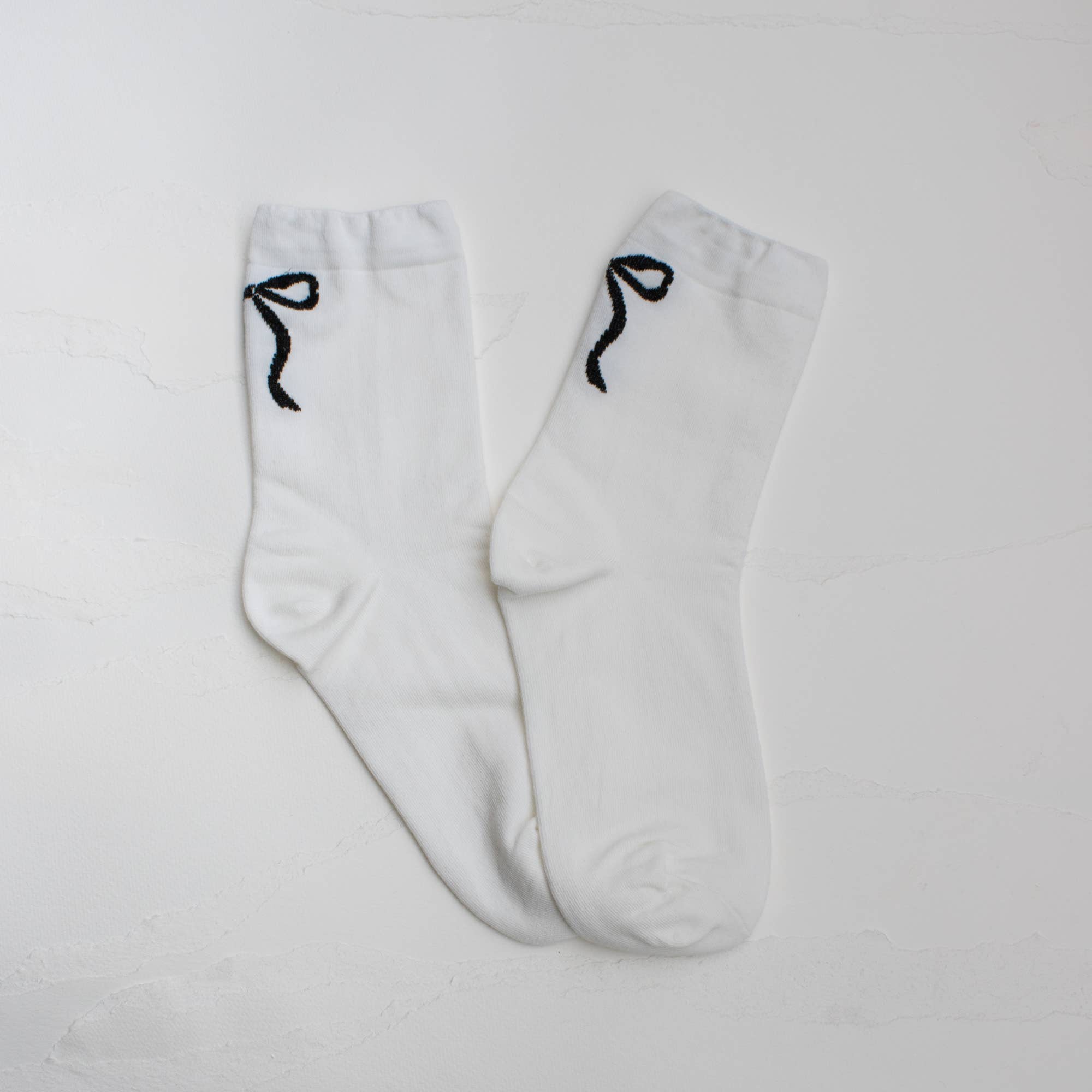 Women's Ribbon Bow Casual Socks