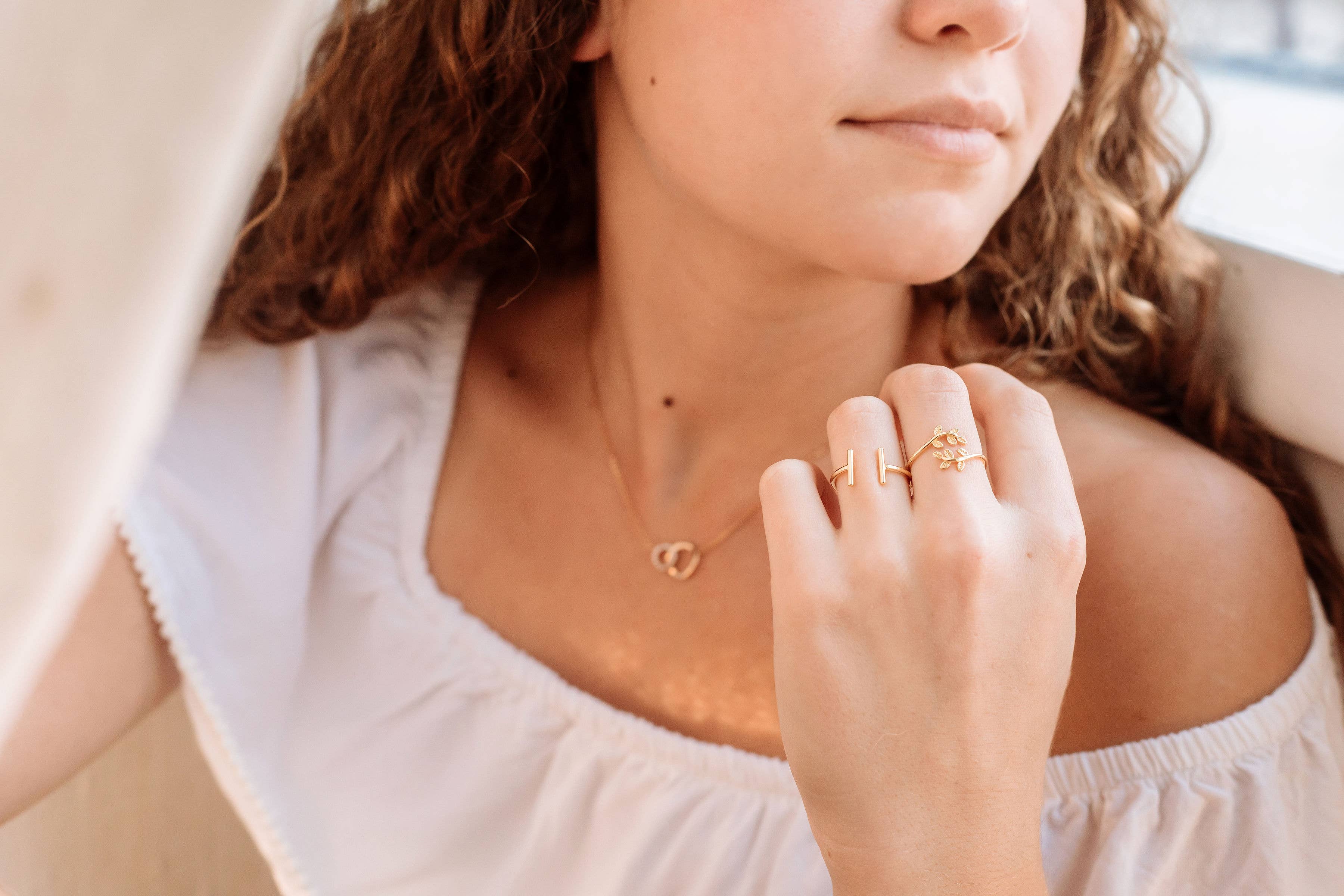 Adjustable Leaf Ring