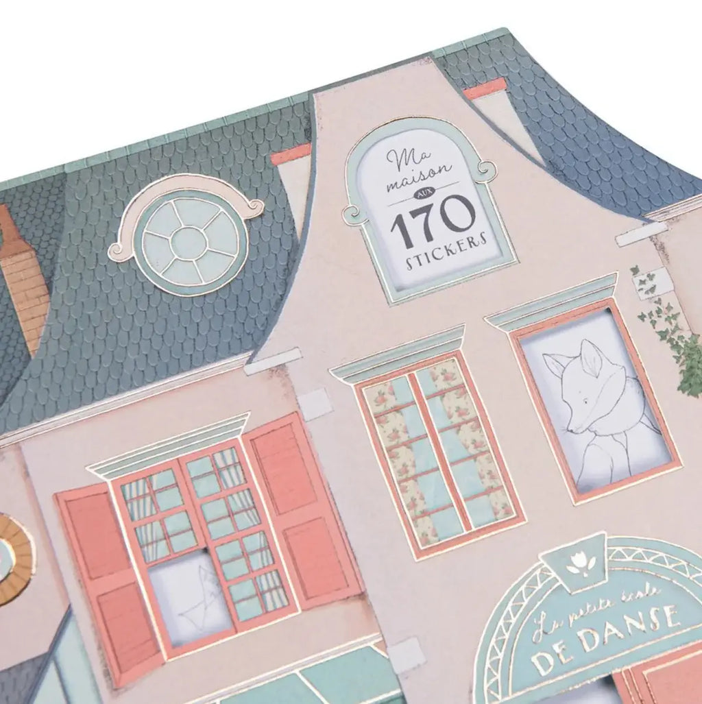 Moulin Roty Coloring Book (20p.) + 170  Stickers