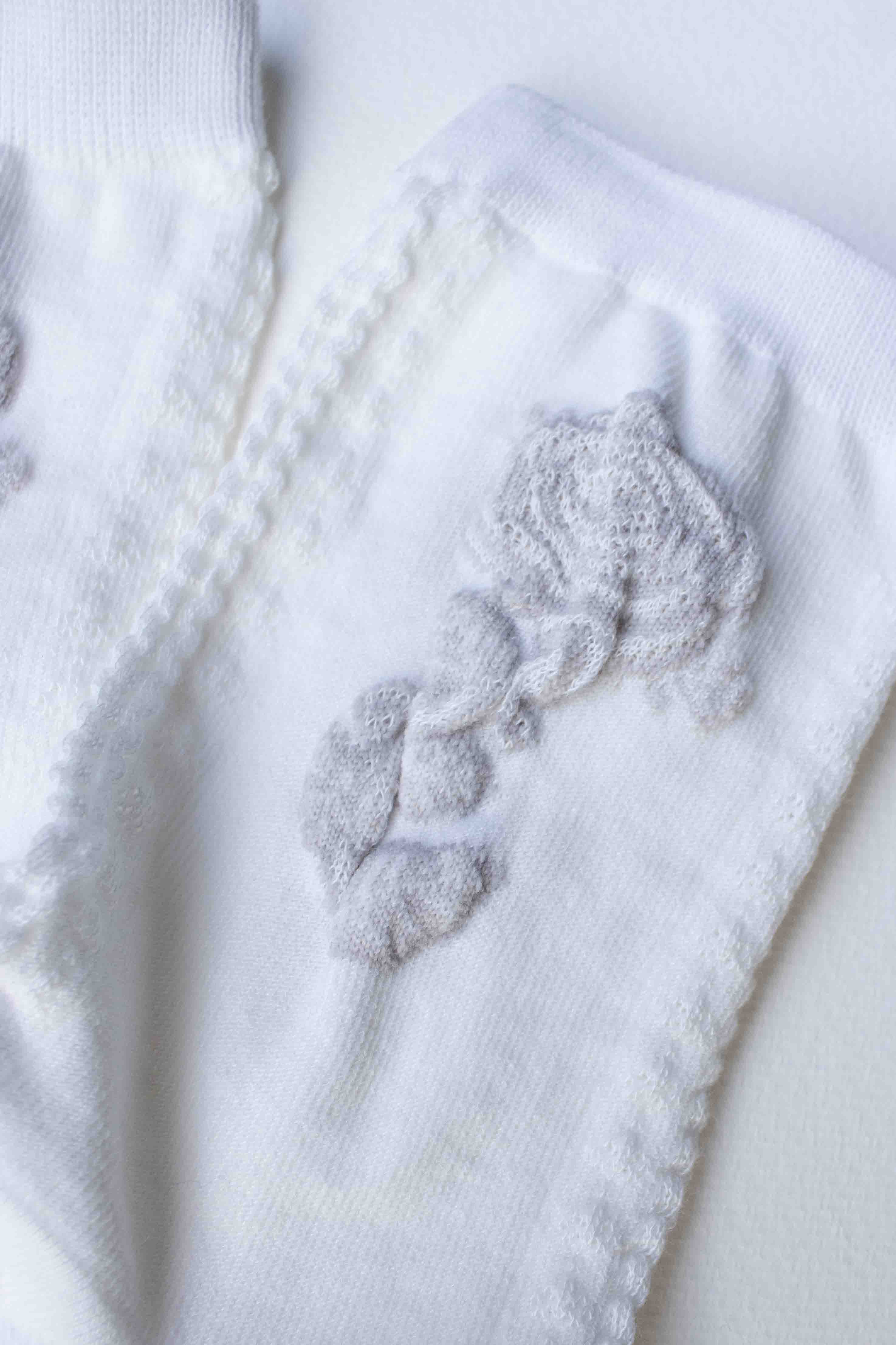 Rose Cotton Blend Socks