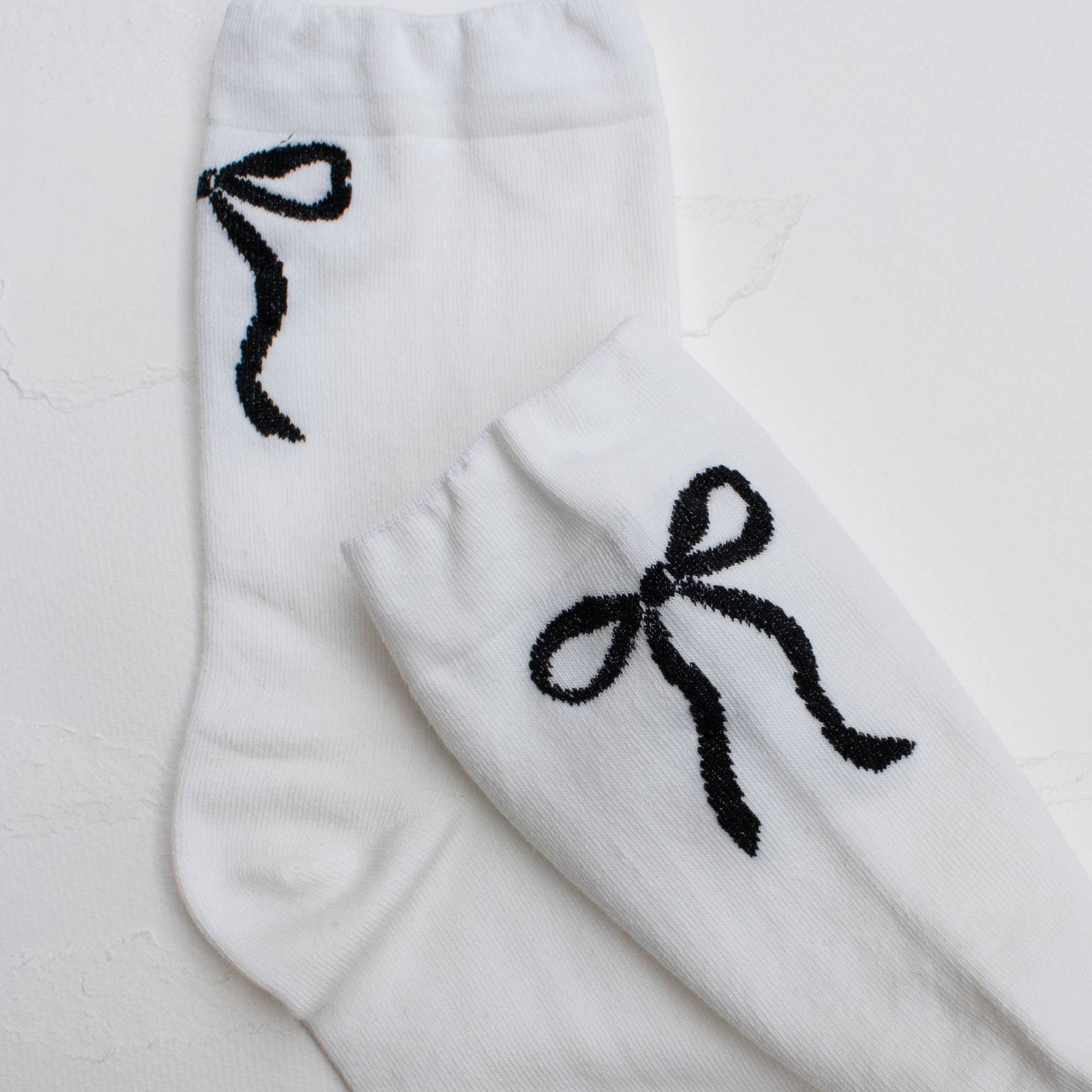 Women's Ribbon Bow Casual Socks