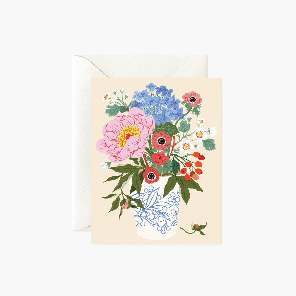 GARDEN VASE | greeting card