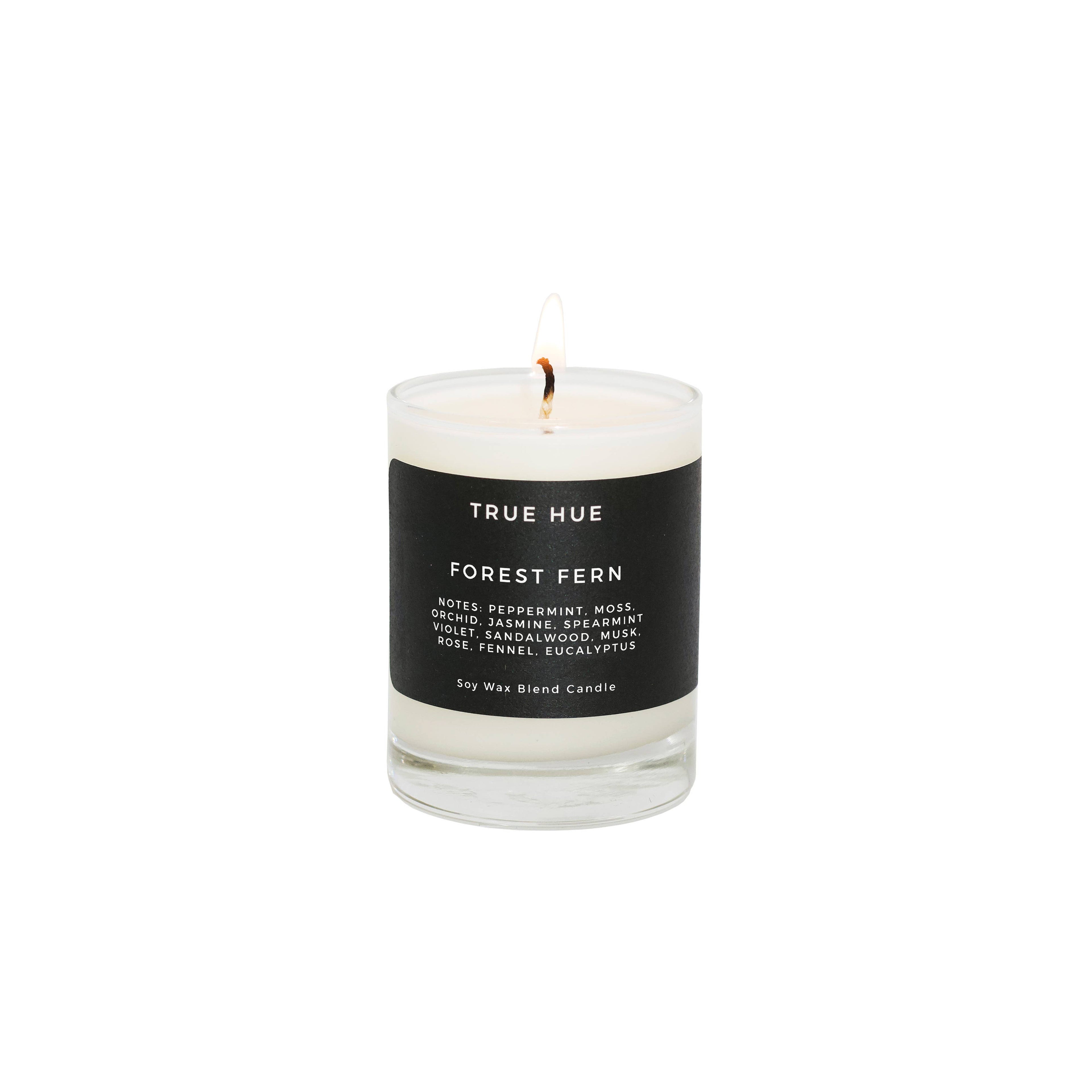 Forest Fern Mini Candle