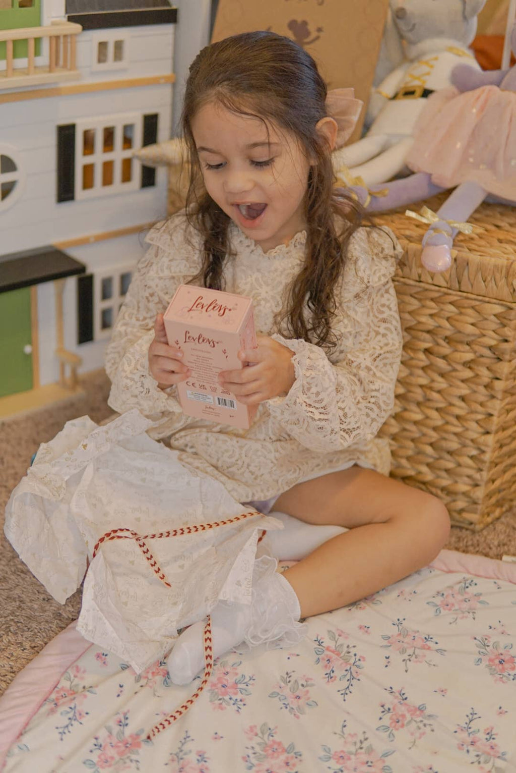 Levlovs Mouse Lili in a Box with the Bedding Summer Gift