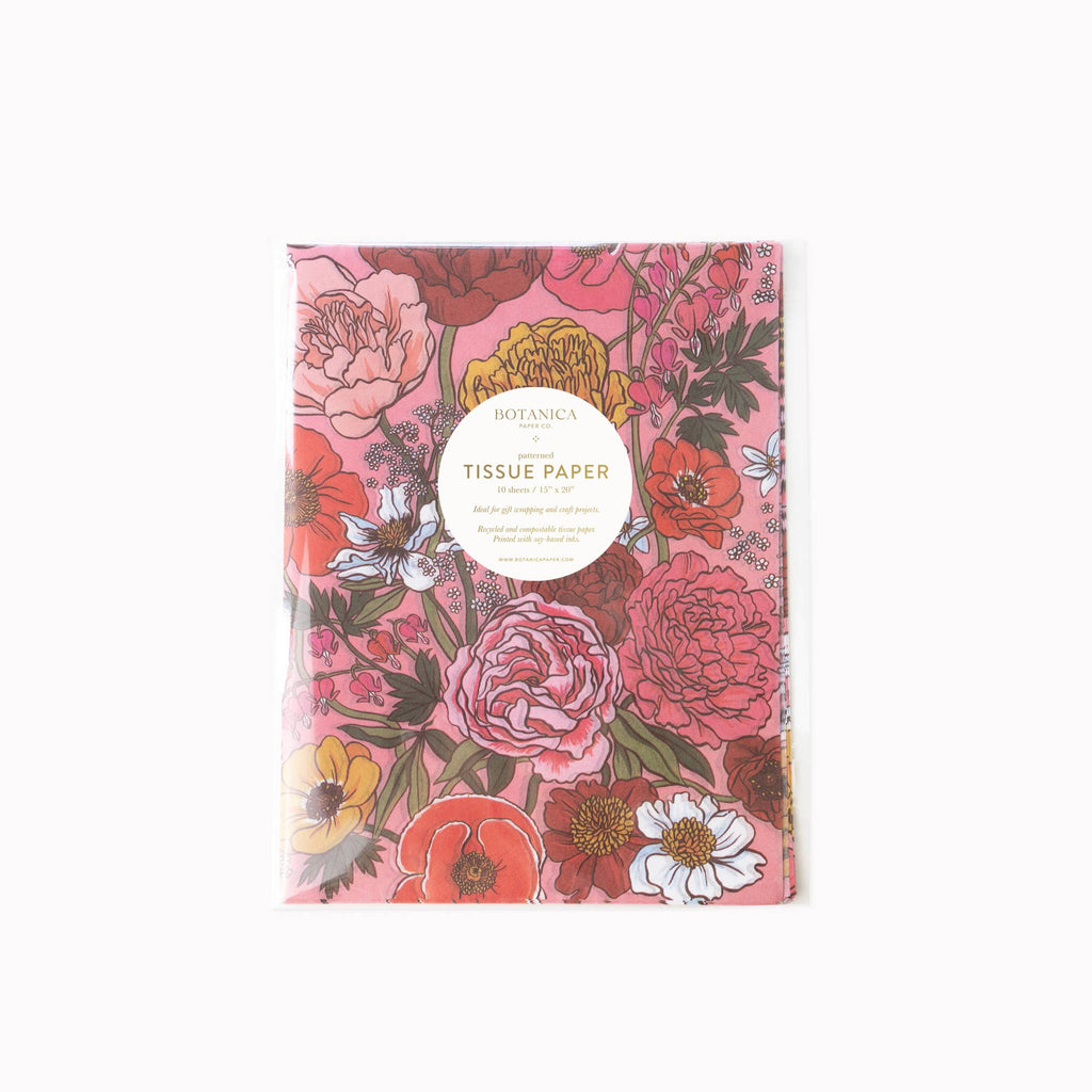 GARDEN FLORA | Tissue Paper (10 sheets)