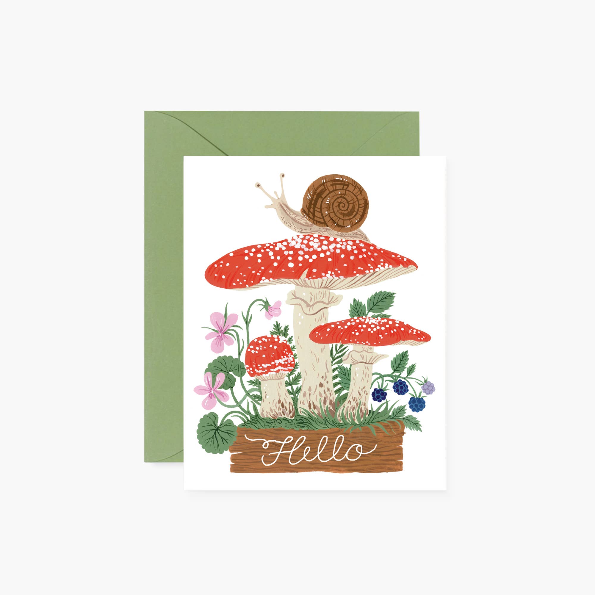 HELLO SNAIL | greeting card