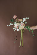 Whimsical garden style bouquet from modern retail flower shop in Madison, Alabama.