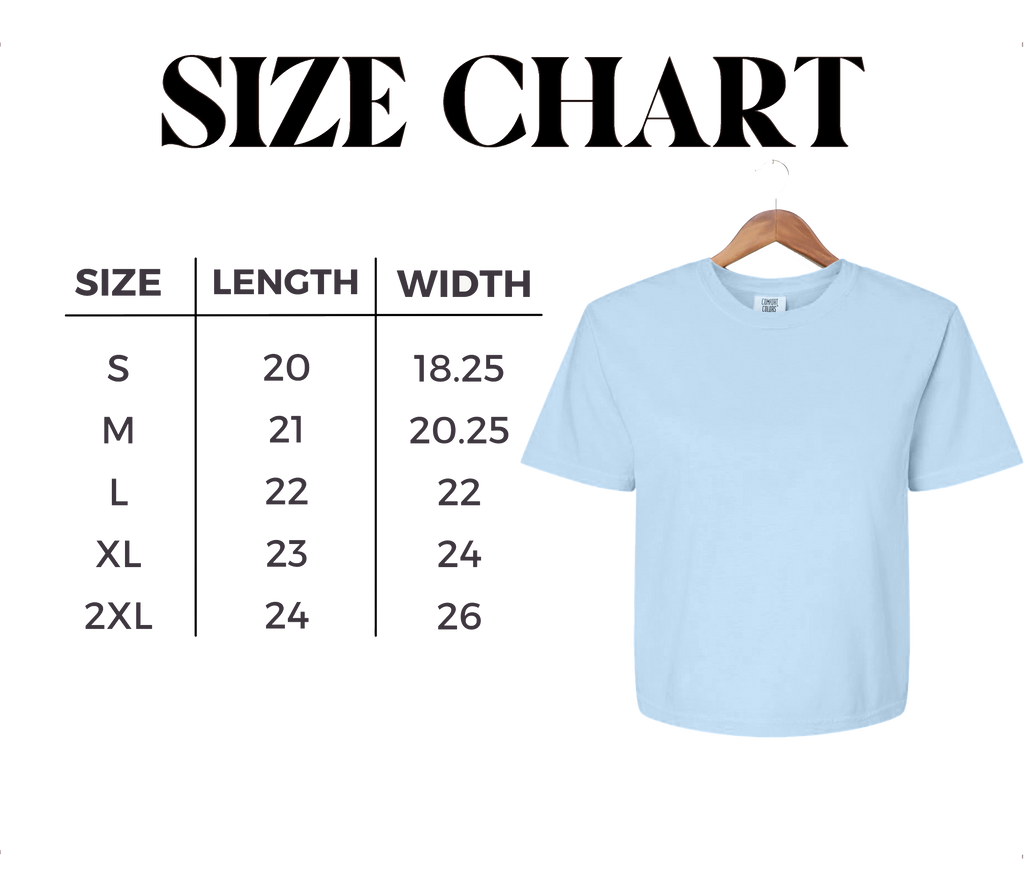 Embroidered Farmers Market Women's Crop Tshirt