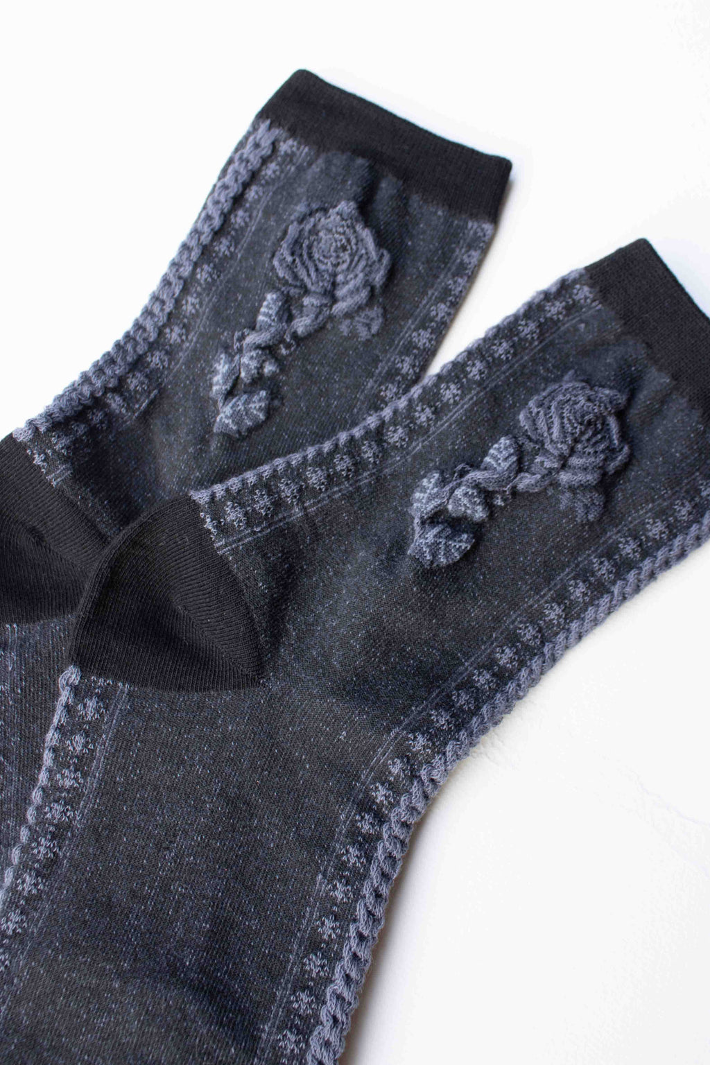 Rose Cotton Blend Socks