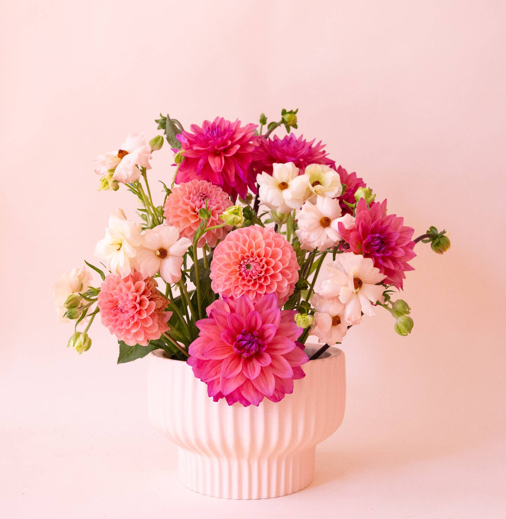 Presley Pedestal Vase | Ballerina