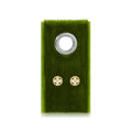 Fleur Studs on Velvet Tag