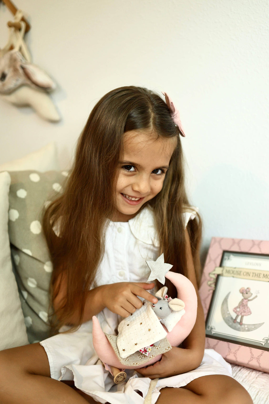 Levlovs Mouse Lili in a Box with the Bedding Summer Gift