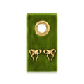 Sweet Bows on Velvet Tag